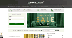 Desktop Screenshot of custom-curtains.co.uk