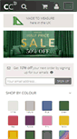 Mobile Screenshot of custom-curtains.co.uk